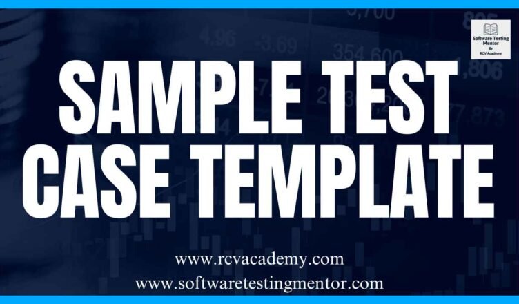 Sample Test Case Template