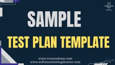 Sample Test Plan Template
