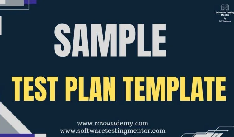 Sample Test Plan Template
