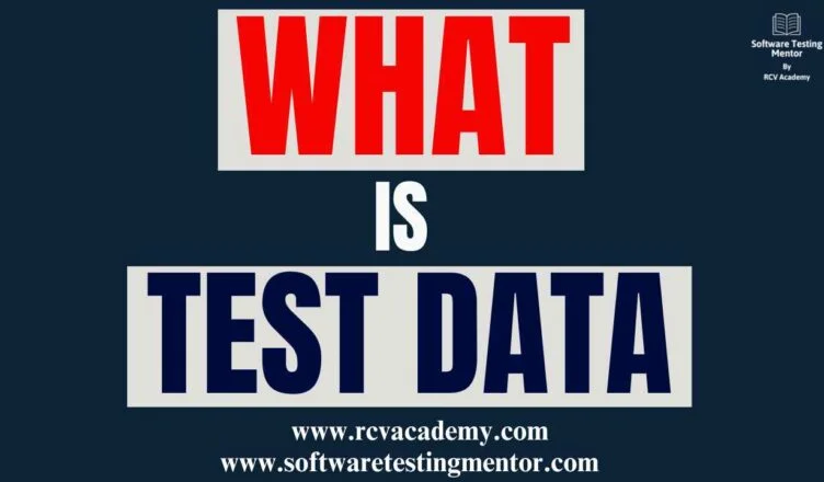 What is Test Data