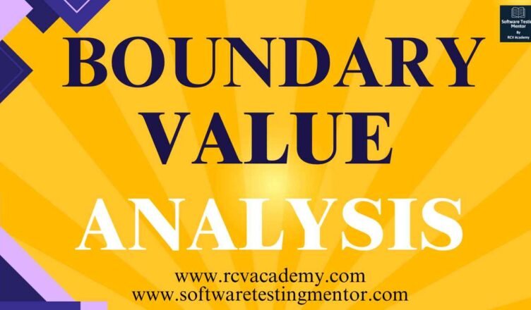 Boundary Value Analysis