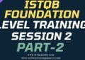 ISTQB Foundation Level Training – Session 2 – Part2